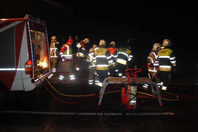 021 - L52, Höhe Ehbachbrücke - Schwerer Verkehrsunfall