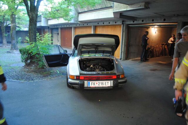 107 - Bifangstraße 35 - unklare Rauchentwicklung in der Garage