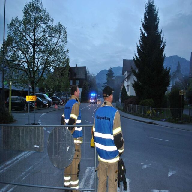 Einsatzübung am 22.04.2016