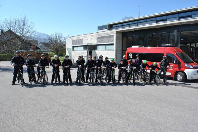 Feuerwehrjugend Wissenstest 2017 in Zwischenwasser