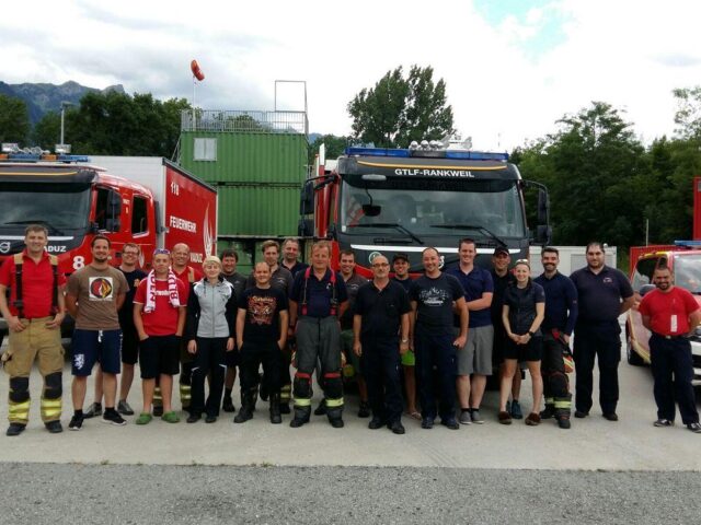 01.07.2017 - Atemschutz Heißausbildung in Vaduz (FL)