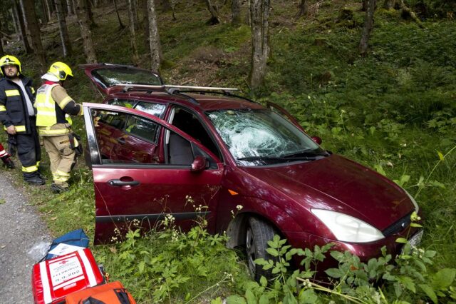 Einsatz 106 - Dafins, Madlens - Fahrzeug von Straße abgekommen