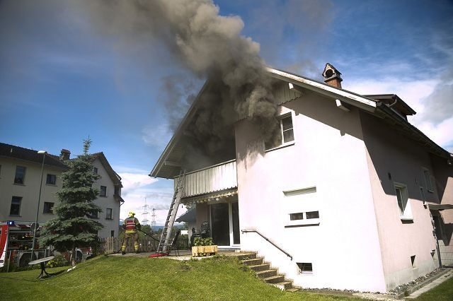 Einsatz 051 - Langgasse - Brand Wohnhaus, Personen im Gebäude