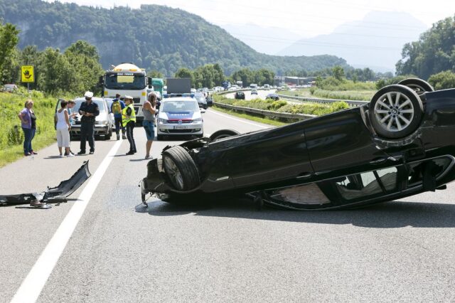 Einsatz 065 - A14, Höhe Ausfahrt Götzis - Verkehrsunfall