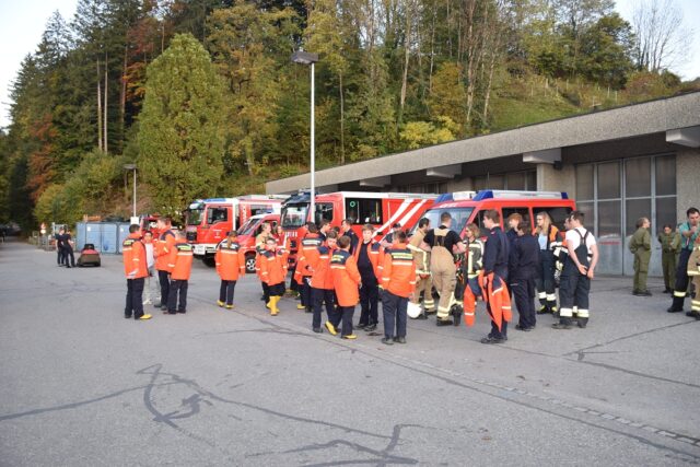 25.10.2019 - FWJ Abschnittsübung in Zwischenwasser