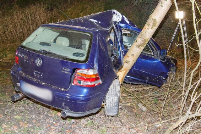 Einsatz 040 - L73, Übersaxner Straße - Verkehrsunfall