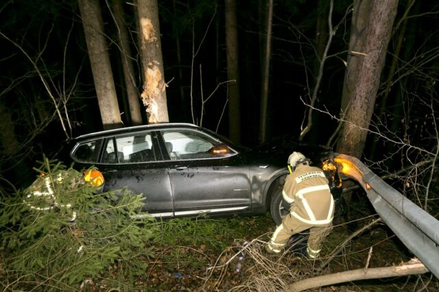 Einsatz 117 - Zwischenwasser, L51 Laternser Straße - Verkehrsunfall