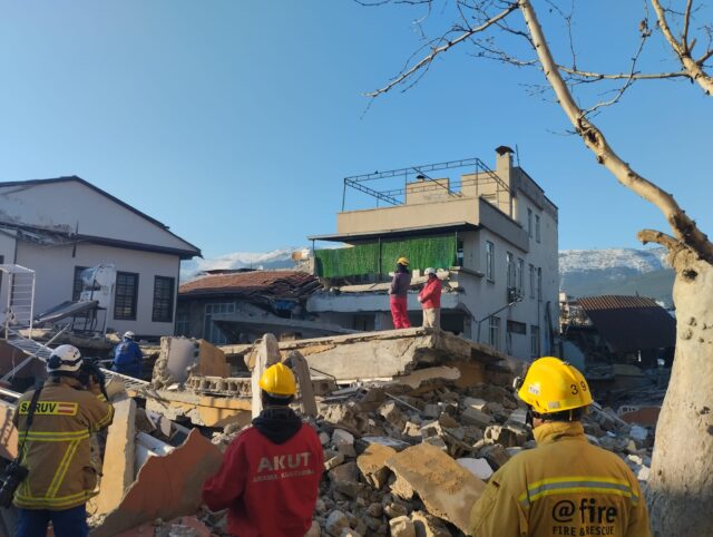SARUV - Lagebericht Erdbebeneinsatz Türkei 11.02.2023 15:00 Uhr