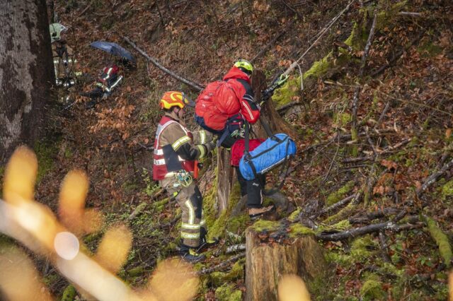 28.04.2023 - Vollprobe Gemeinschaftsübung Bergrettung Rankweil