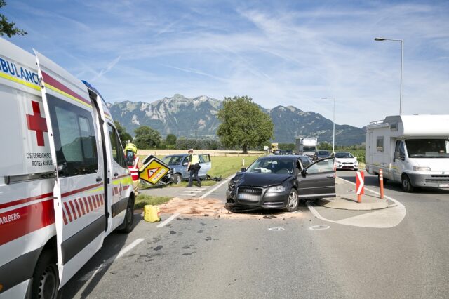 Einsatz 084 - Brederis, Runastraße # L52 - Verkehrsunfall
