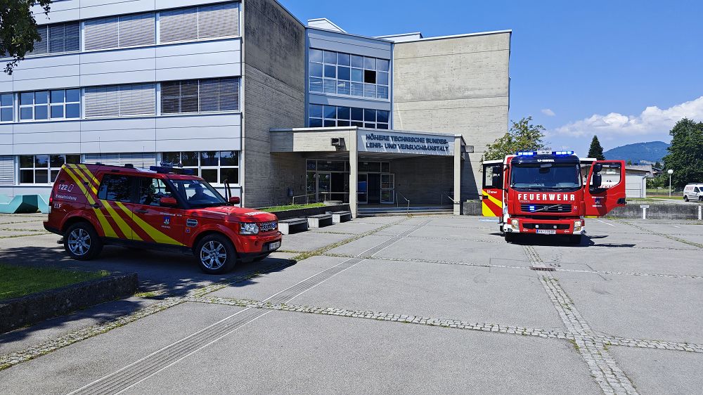 Einsatz 062 – Negrellistraße, HTL Rankweil – BMA hat ausgelöst