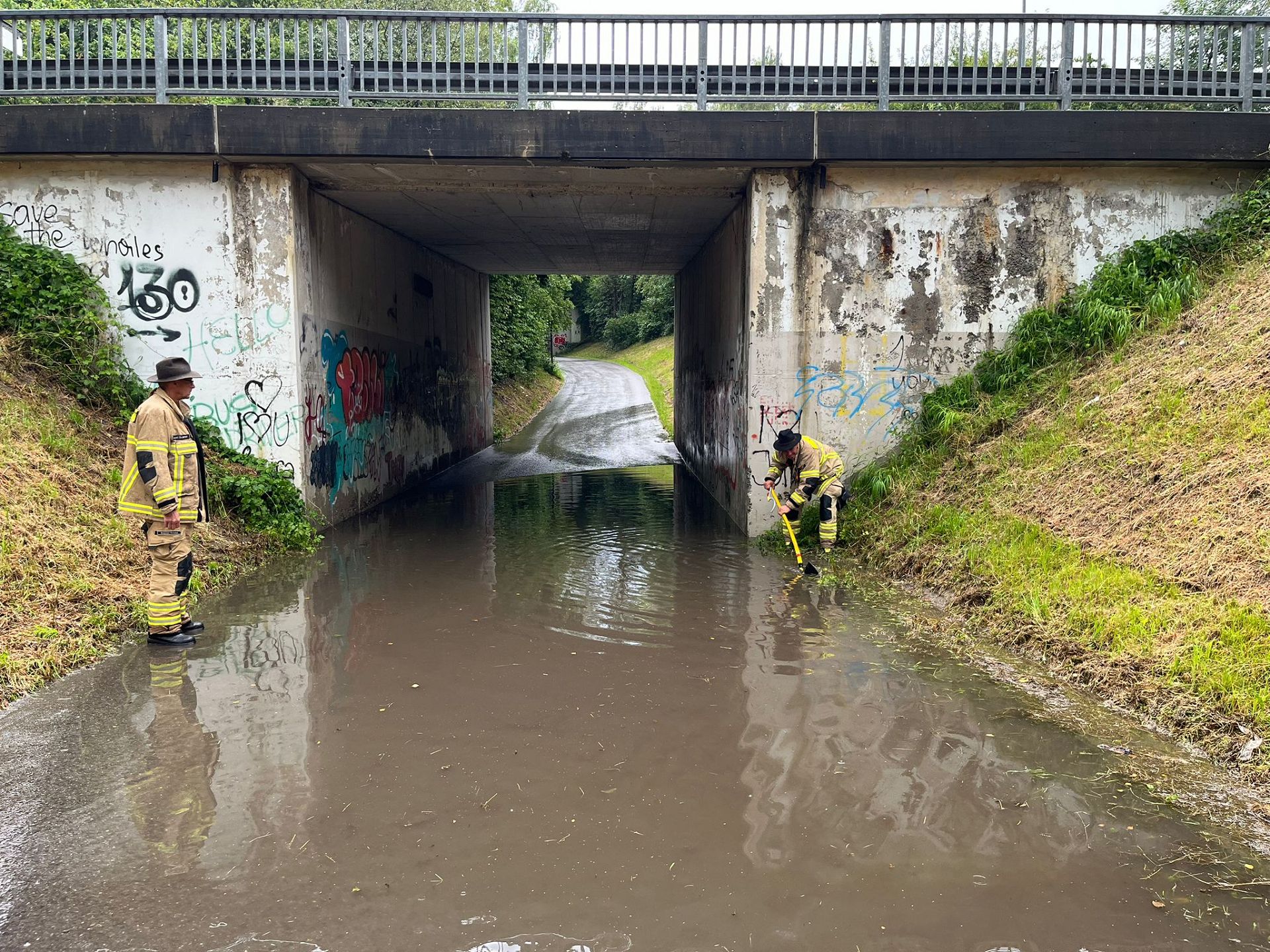 Einsatz 064-070 – Gemeindegebiet Rankweil – Hochwassereinsätze