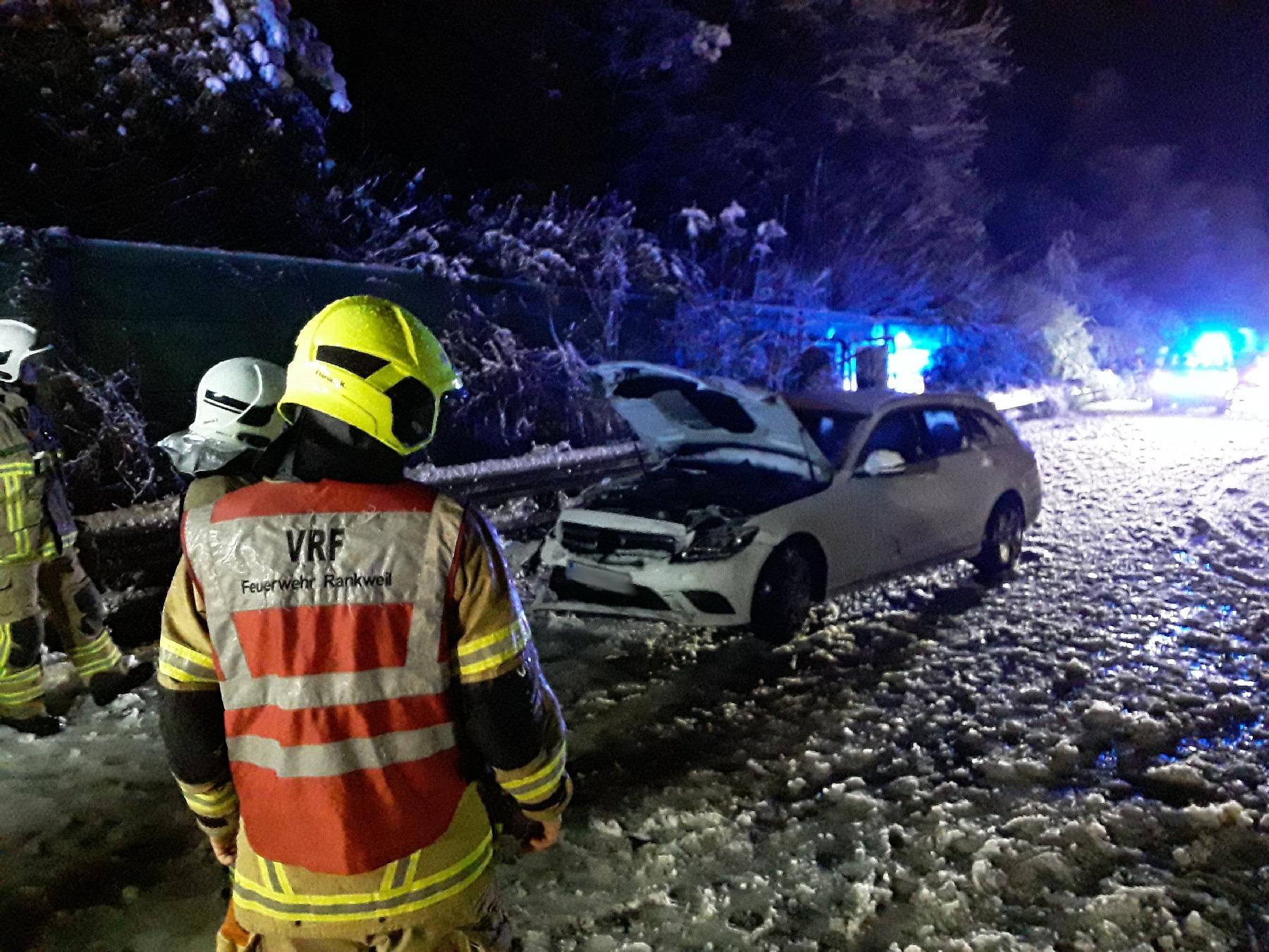 Einsatz 195 – A14D, kurz vor Autobahnabfahrt Rankweil – V.U.