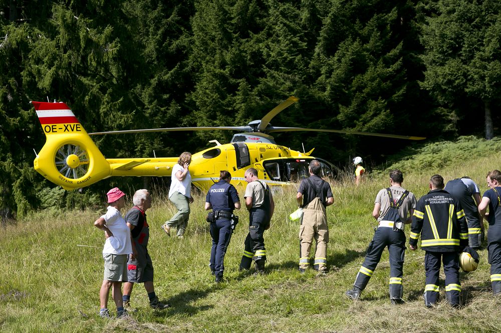 Einsatz 089 – Viktorsberg, Alpe Allmein – V.U. Eingeklemmte Person