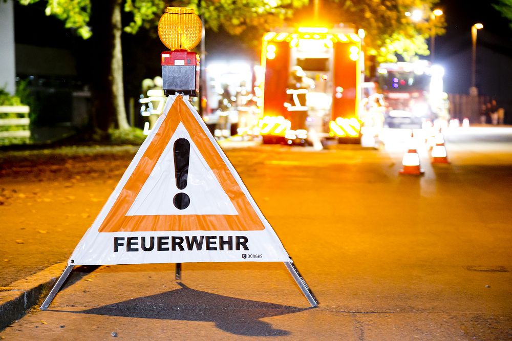 Einsatzübung Biomasseheizwerk Bifang