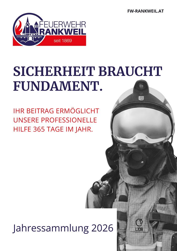 Jahressammlung der Feuerwehr Rankweil